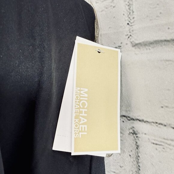 Michael Kors Women's Chain-Trim One-Shoulder Tankini Top Size Medium NWT - Picture 7 of 10